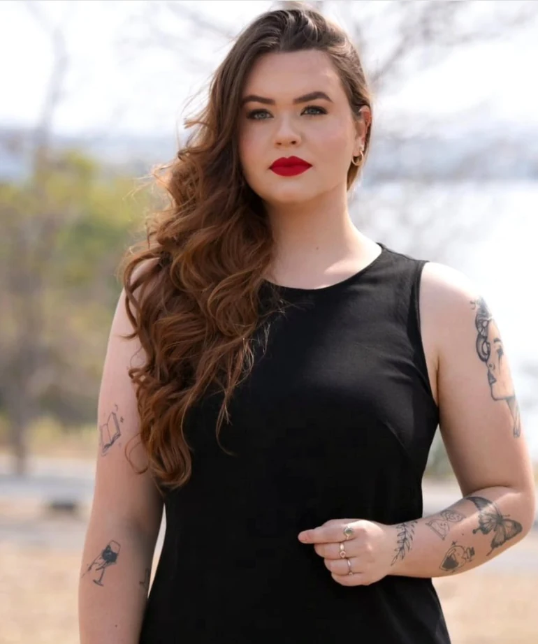 Rafaela Bassani Mühl em foto profissional